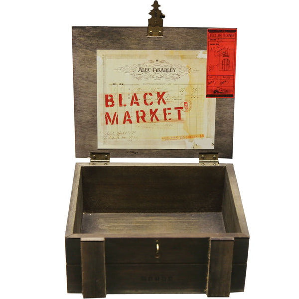 Rare Black Market Custom Batch Empty Cigar Box