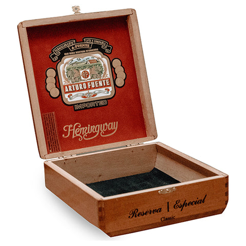 2pc. Red Plasencia Alma Fuego Empty Wooden Cigar Box - C. B.
