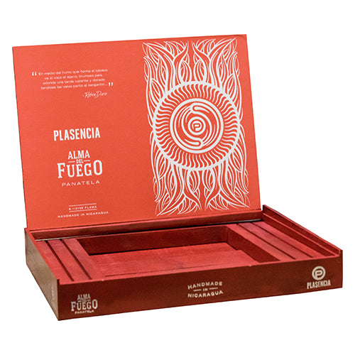 Alma Del Fuego Contemporary Empty Cigar Box