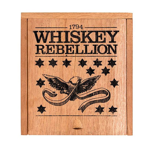 Whiskey Rebellion Contemporary Empty Cigar Box